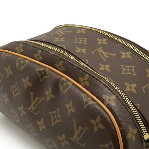 LOUIS VUITTON Brown Monogram Pouch - Picture 8 of 9